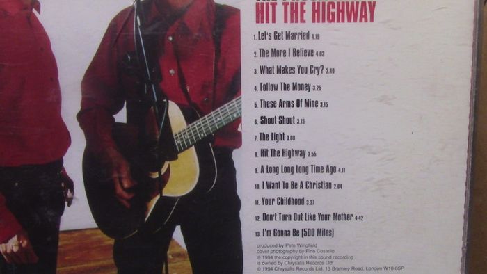 The Proclaimers - Hit The Highway CD