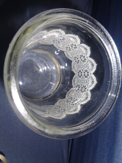 Decorative Glass Storage Jar for Sale