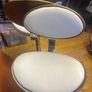 Two Cream Bar Stools Image 7