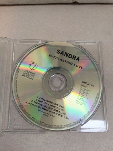 Sandra everlasting love rare remix pwl cd single 1988