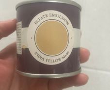 Farrow & Ball sample pot - India Yellow no66