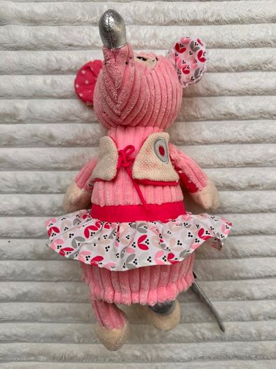 Plush Deglingos The Mouse Original Poppies approx. 29 cm. Used Please see photos
