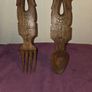 Carved Wooden Spoon and Folk Image 3