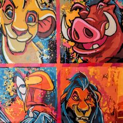 Lion king Painting