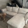 3 seater sofa with chaise lounge Image 4