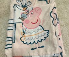 Princess peppa pig duvet set