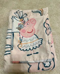 Princess peppa pig duvet set