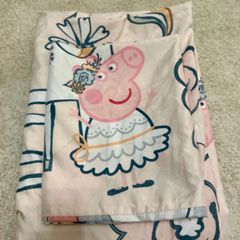 Princess peppa pig duvet set