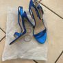 Sparkling blue high heels Image 2