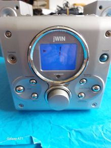 jWIN CD and Radio music System, Model JX-CD3200, working great and in excellent condition