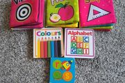 Selection of baby books