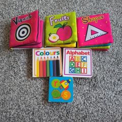 Selection of baby books