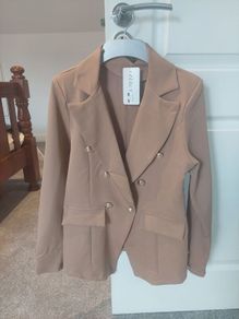 brand new beige blazer