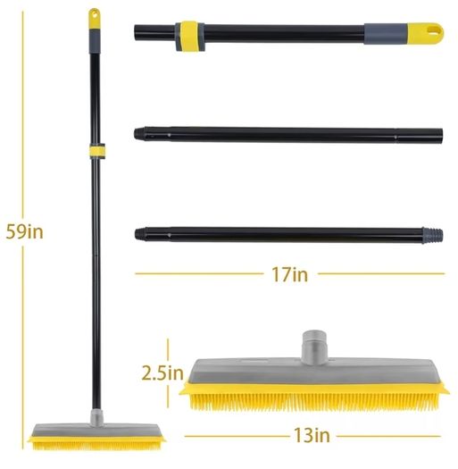 Brand new rubber floor/artificial grass brush