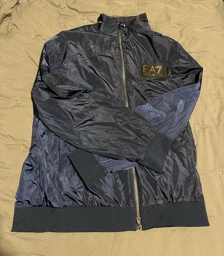 Armani jacket size xxl navy