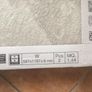 Tiles large rock salt white gold new box of 2 Image 5