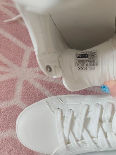 Guess sneakers unisex white