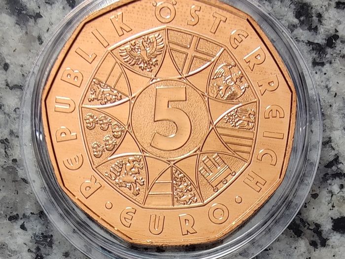 Austria 5 Euro Copper Uncirculated Coin 2019 - Spring Awakening - Easter Coins
