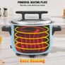 Commercial Rice Cooker, 50-Cup Rice Cooker, 10 Liter Large Rice Cooker and Warmer with Nonstick Inner Pot, Fast Cooking and 24-Hour Keep Warm Image 5