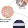 6 Pcs Sliding Cabinet Locks Reusable U-Shaped Child Cabinet Locks Easy to Use U Shaped Baby Safety Locks for Bathroom Storage Door Kitchen Image 5