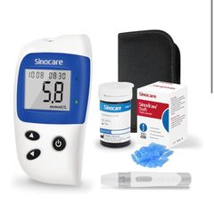 Sinocare Safe-Accu2 Blood Sugar Test Kit