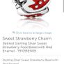 2 Strawberry Pandora charms Image 2
