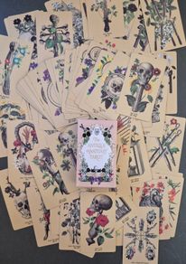 Antique Anatomy , tarot cards.