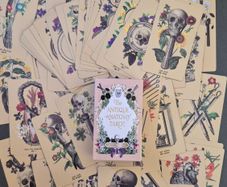 Antique Anatomy , tarot cards.