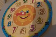 Wooden Educational Toy Clock (1465) 1