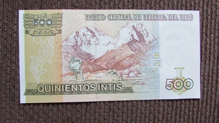 Peru 1987.500 Intis.Uncirculated Banknote.