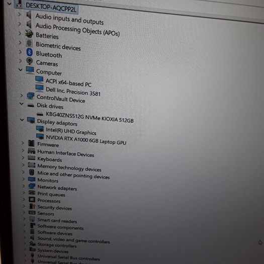 Dell Precision 3581 Intel Core i7-13700H | 32GB DDR5 | NVIDIA RTX A1000 6GB Laptop