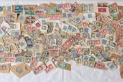 Old Irish Pingin stamp collection