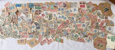 Old Irish Pingin stamp collection