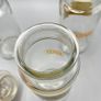 3 x Vintage Clear Glass Apothecary Style Airtight Sweet Storage Jar 18cm High Image 5