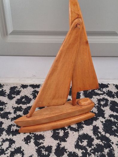 Handmade sailboat
