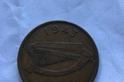 Pre Decimal Irish Penny 1943