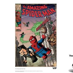 LEGO Marvel Spider-Man Daily Bugle Poster 5007043 This Is A Promotional Lego Set You Can Not Buy In Shops 26cm x 16.8cm Brand New Factory Sealed
