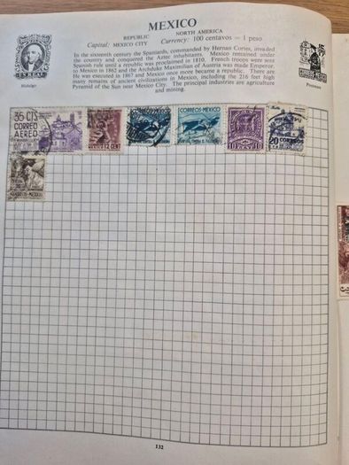 Stamps of the world stanley gibbson album