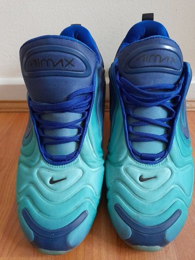Nike Air Max 720 Sea Forest UK-10/EUR-45 AQ2924-400 Deep Royal Blue/Black-Hyper Jade-2018
