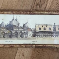 Print of Piazza San Marco in Venice, Italy