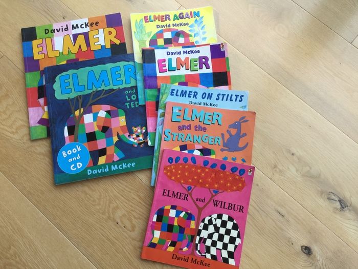 Elmer Books x7