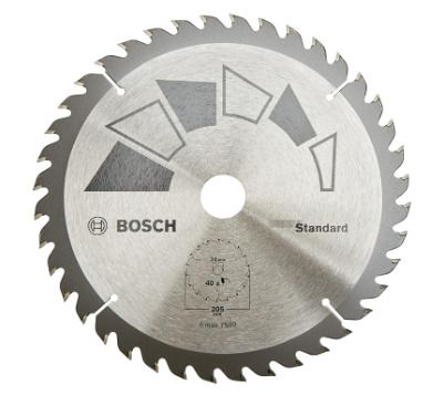Bosch 205mm 40 tooth Saw Blade