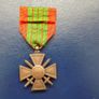 France 1939.Croix De Guerre.(War Cross).With Citation on the ribbon. Image 2