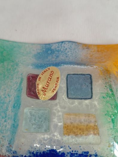 Murano Fused Glass Pin Dish