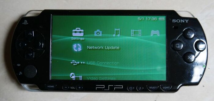 Sony PSP-3000 Black Console Tested Working