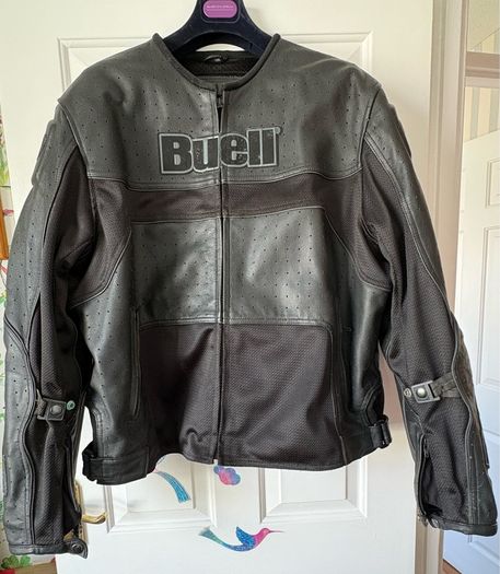 Leather Motorcycle, ( warm weather jacket )