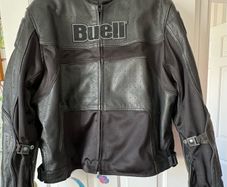 Leather Motorcycle, ( warm weather jacket )