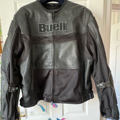 Leather Motorcycle, ( warm weather jacket )