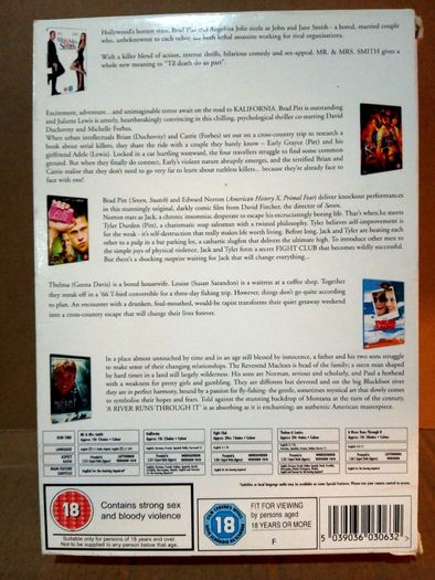 Brad Pitt 5 Movie Collection