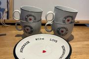Tea set of 4